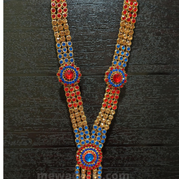 Ganpati Haar Stone Kadi fitting