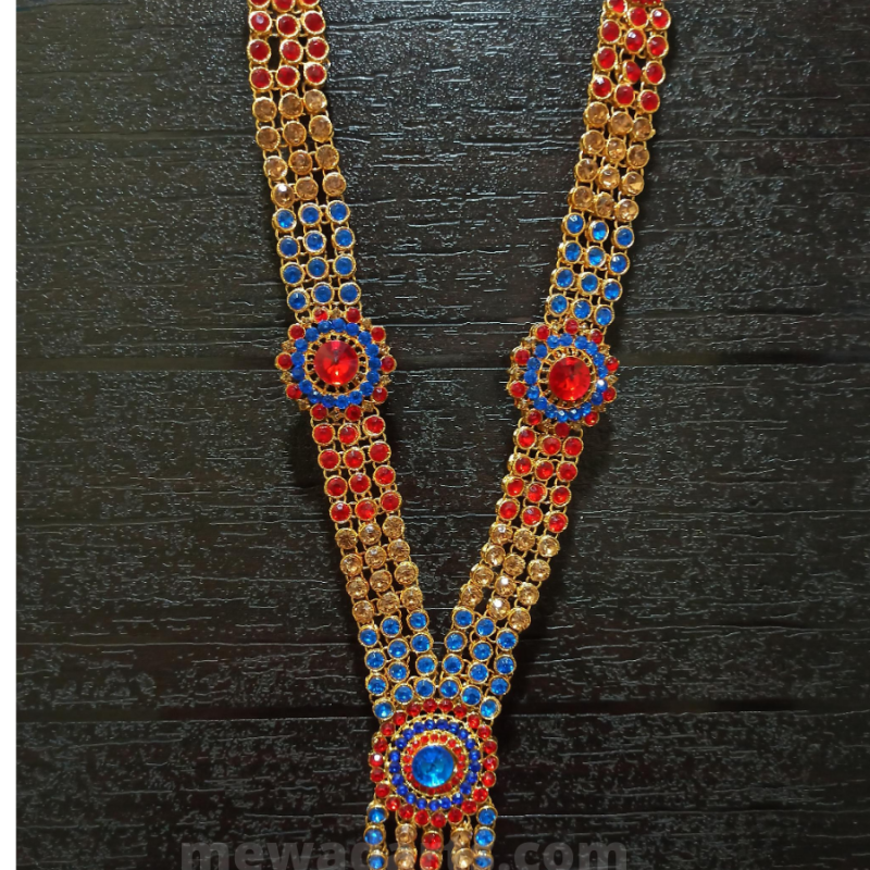 Ganpati Haar Stone Kadi fitting Ganpati Haar Stone Kadi fitting