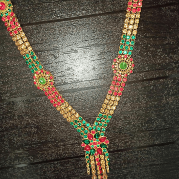 Ganpati Haar Stone Ring fitting