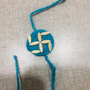 Eco Friendly Rakhi With Plantable Seed - Cucumber