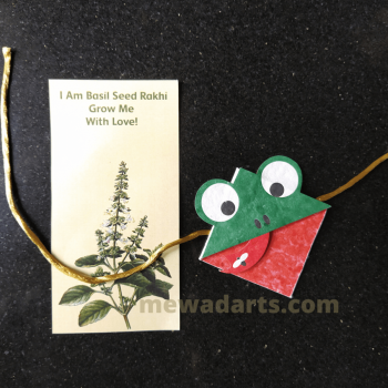 Eco friendly Basil seed rakhi( go green)
