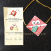 Eco friendly Basil seed rakhi