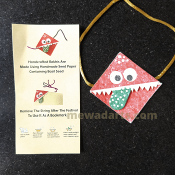 Eco friendly Basil seed rakhi