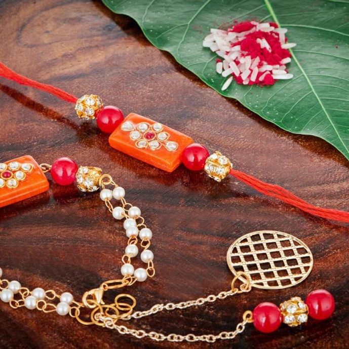 Chochlate lumba Set With Latkan