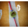 Caring Brother Desing stone Rakhi