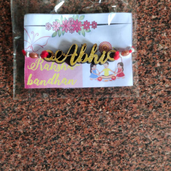 Personalized Rakhi With Name