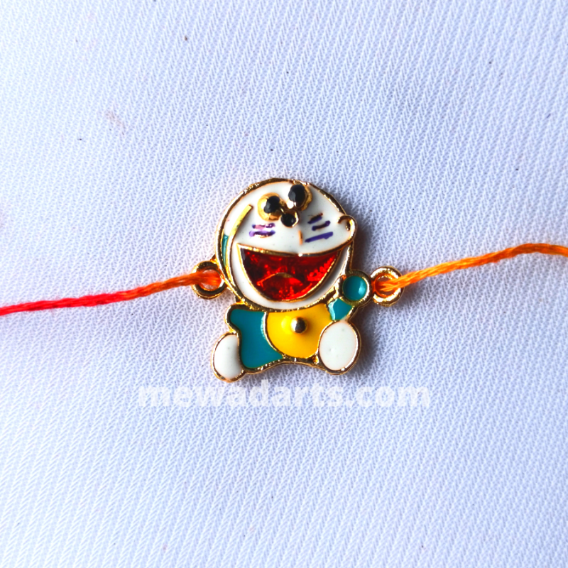 Doremon cartoon multicolor rakhi