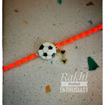 Football-Themed Rakhi for Passionate Young Fans Football-Themed Rakhi for Passionate Young Fans