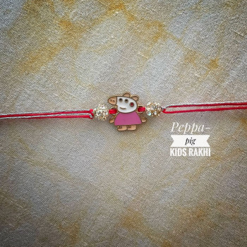 Peppa Pig Cartoon Rakhi Peppa Pig Cartoon Rakhi