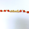 Customized Name Bracelet With Rudraksha Beads Best Gift