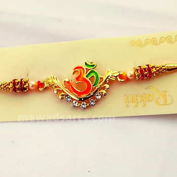 Multi-Color Om Rakhi Multi-Color Om Rakhi