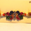 Multi-Color Peacock Rakhi