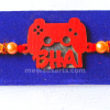 Play station Bro MDF Text Rakhi