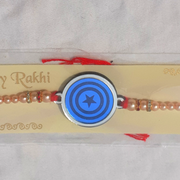 Captain America Logo Rakhi