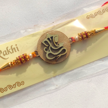 Ganesha Icon MDF Rakhi