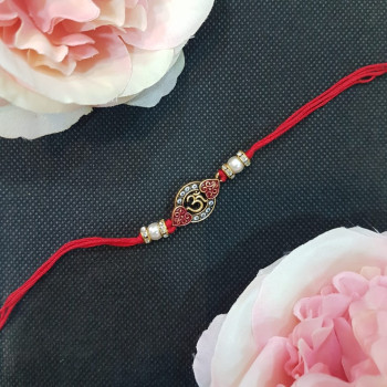 Metal Om Rakhi