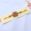 Mustache- bhai mdf Text Rakhi