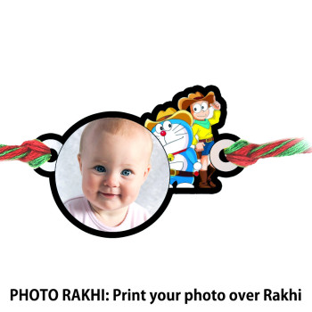 Doremon Kids Photo Rakhi Doremon Kids Photo Rakhi
