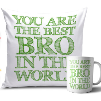 Light Green White Colour Rakhi Cushion and Mug Combo 12 X 12 Inches Light Green White Colour Rakhi Cushion and Mug Combo 12 X 12 Inches