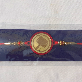 Thor Hammer Tilted Rakhi