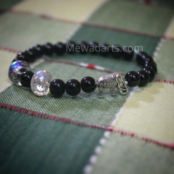 Hand Bracelet With Ganpati Statue Design Gift For Him Hand Bracelet With Ganpati Statue Design Gift For Him